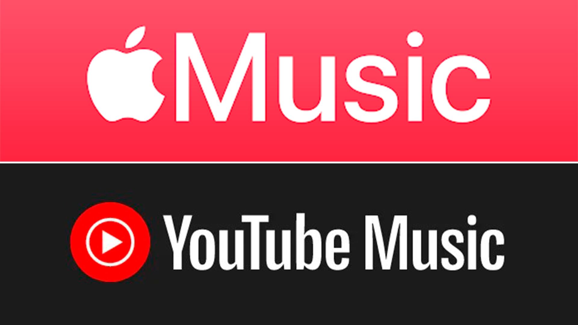 Apple Music y YouTube Music