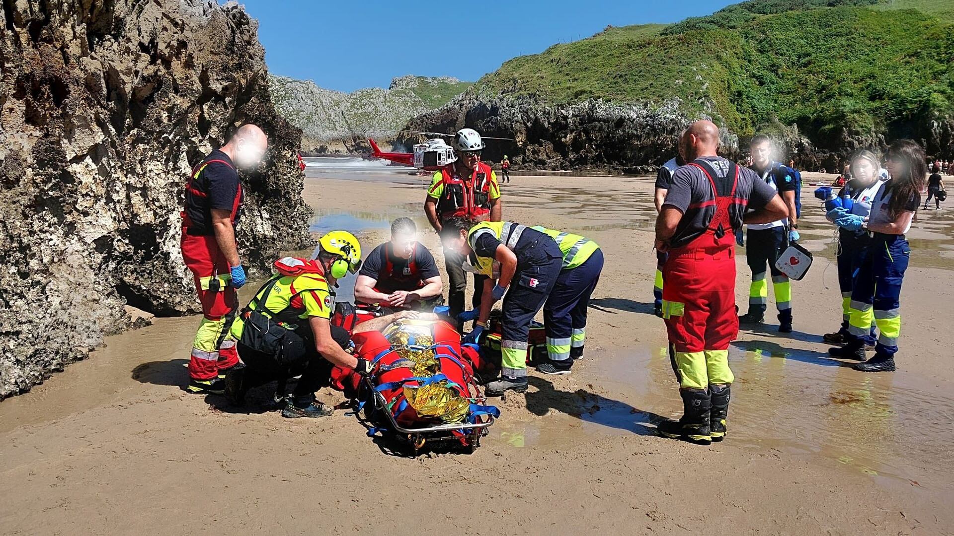 Un argentino falleció en la costa de Cantabria portada