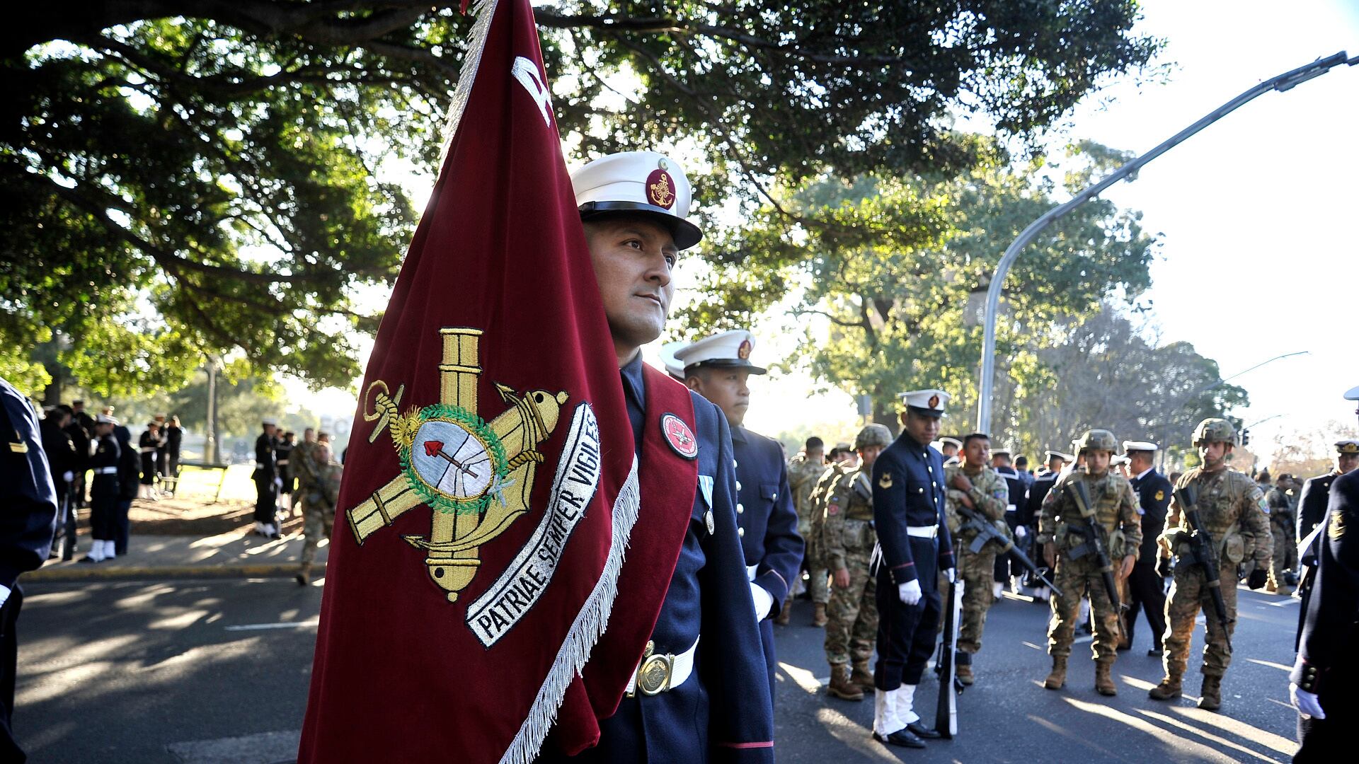 Desfile militar por el 9 de Julio - previa