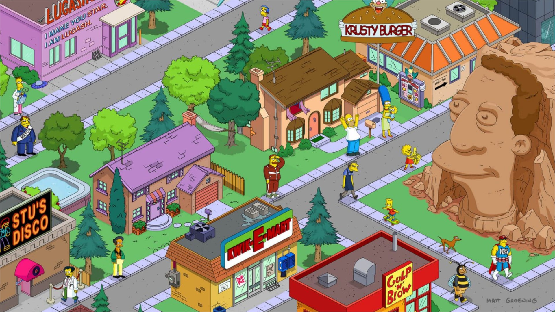 The Simpsons: Tapped Out, de Electronic Arts.