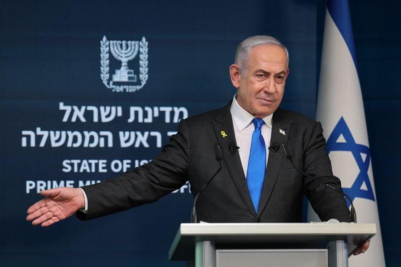 El primer ministro israelí, Benjamin Netanyahu (ABIR SULTAN/REUTERS)