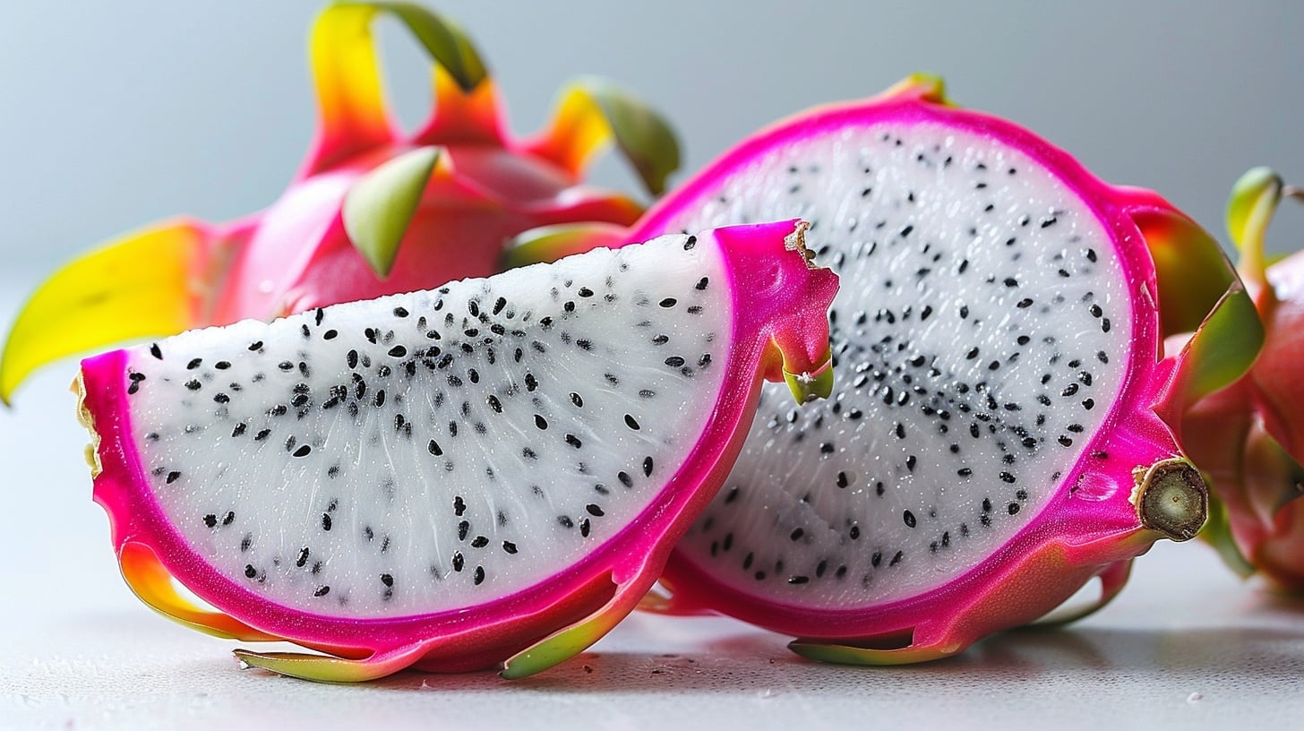 Pitaya o fruta del dragón, exótica y saludable, rica en antioxidantes y vitaminas, fruta colorida y refrescante, pitaya tropical, beneficios de la pitaya, fruta nutritiva y deliciosa, pitahaya, fruta exótica con fibra, pitaya para una dieta saludable, fruta tropical vibrante, pitaya como fuente de nutrientes, pitaya como snack saludable - (Imagen Ilustrativa Infobae)