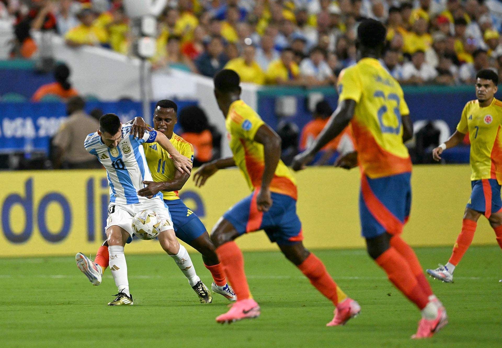 Copa América 2024 - Argentina Colombia - Primer tiempo