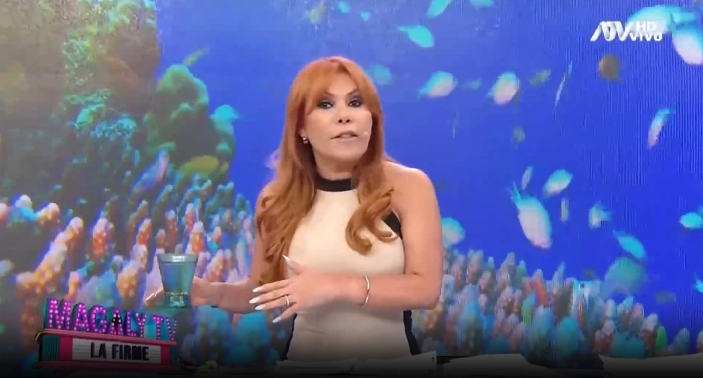 Magaly Medina lanzó advertencia por especulaciones de corrupción sobre su esposo. (Captura: Magaly TV La Firme)