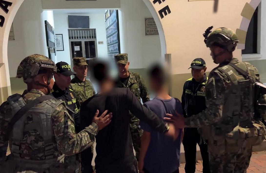 Rescatados dos adolescentes de 13 y 15 años en operativos del Ejército en Neiva - crédito Ejercito Nacional