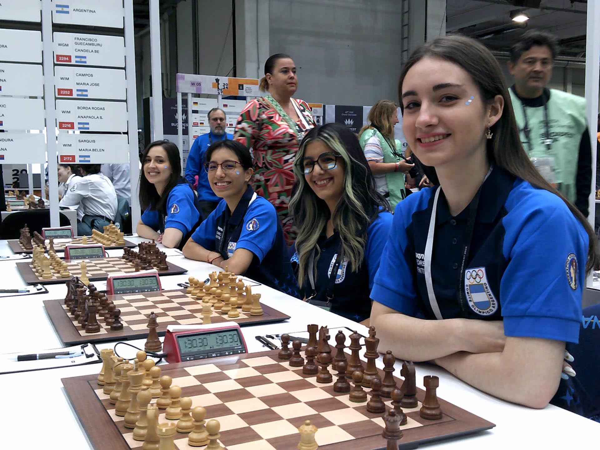 Equipo femenino de ajedrez