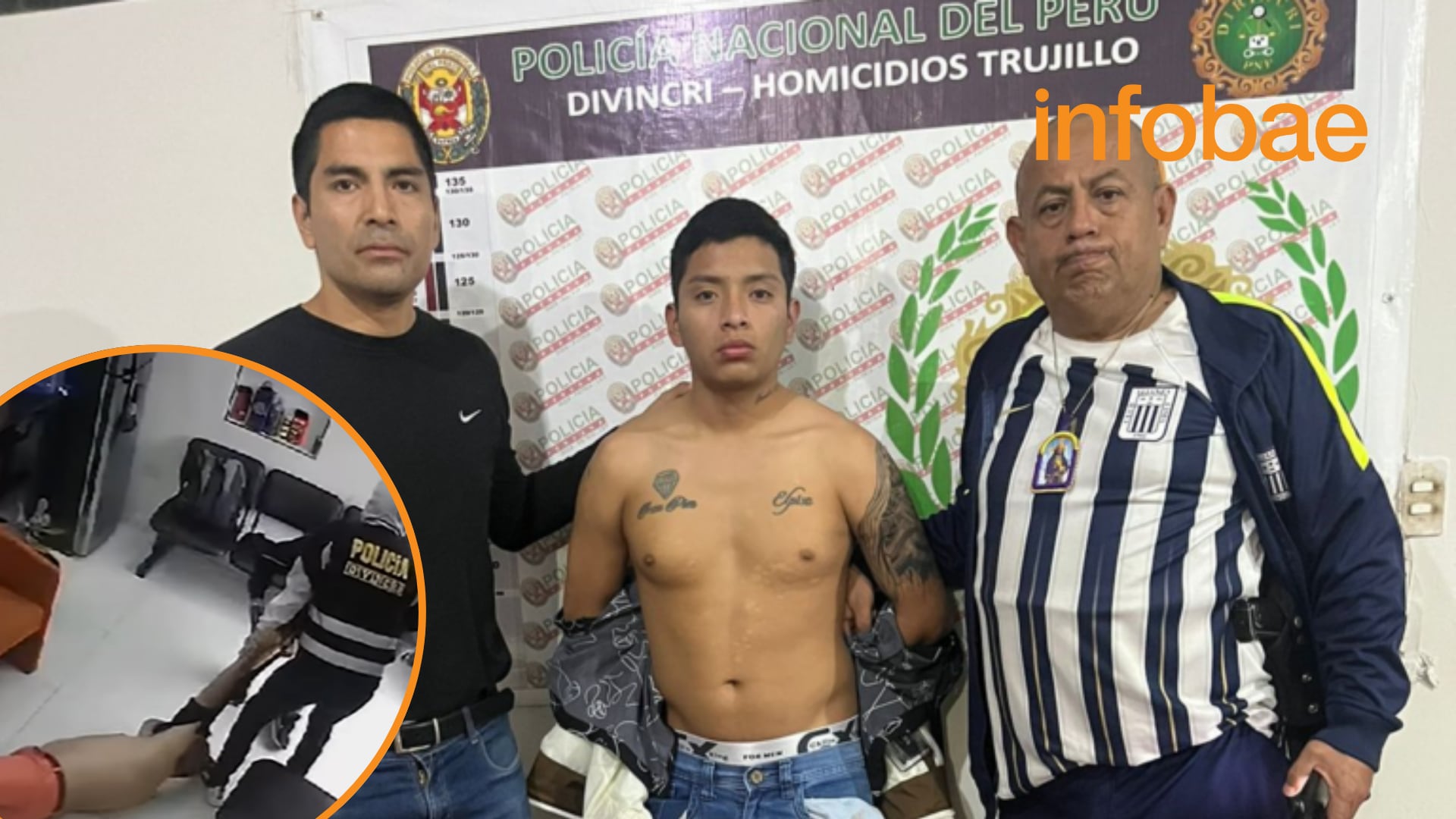 Cae el ‘Corta Dedos’, secuestrador y responsable de las torturas de ‘Los Pulpos’ en Trujillo identificado como Jean Piero García Cipriano, de 21 años. (Foto: Composición - Infobae/Renato Silva/Conexión Norte)