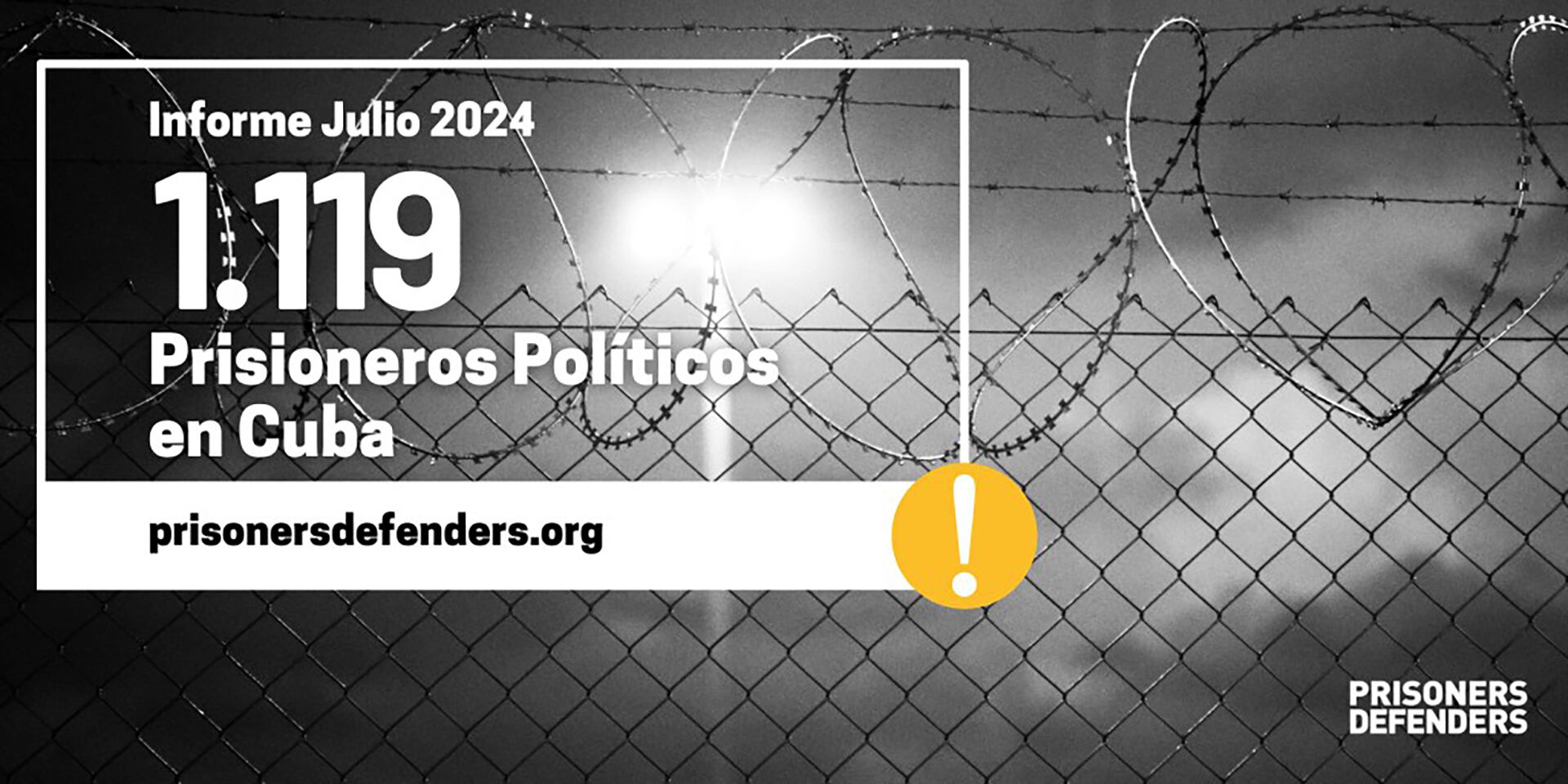 Presos políticos Cuba julio 2024