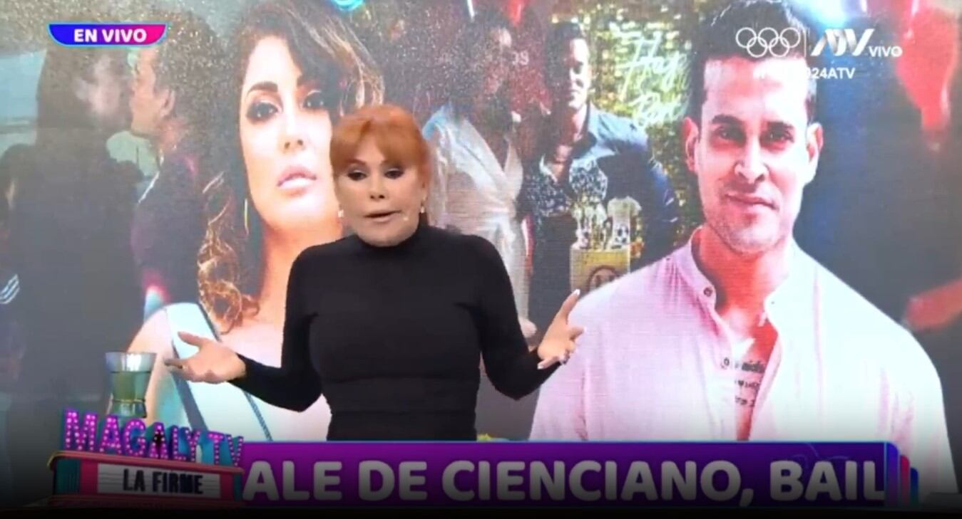 Magaly Medina lanza advertencia a Karla Tarazona tras beso con Christian Domínguez. (Captura: Magaly TV La Firme)