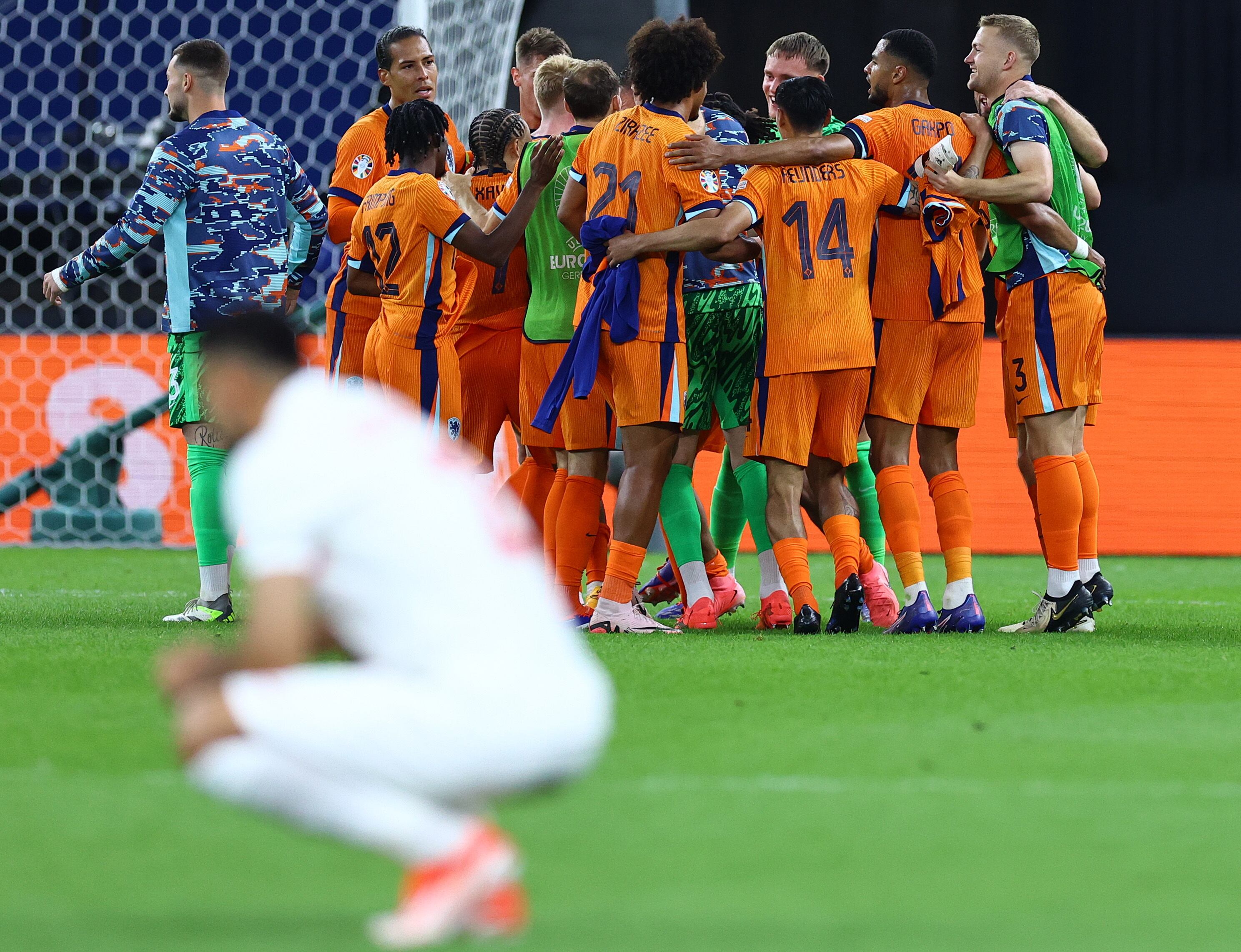 Paises Bajos es la sorpresa de esta semifinal. (Foto: EFE/EPA/FILIP SINGER) 