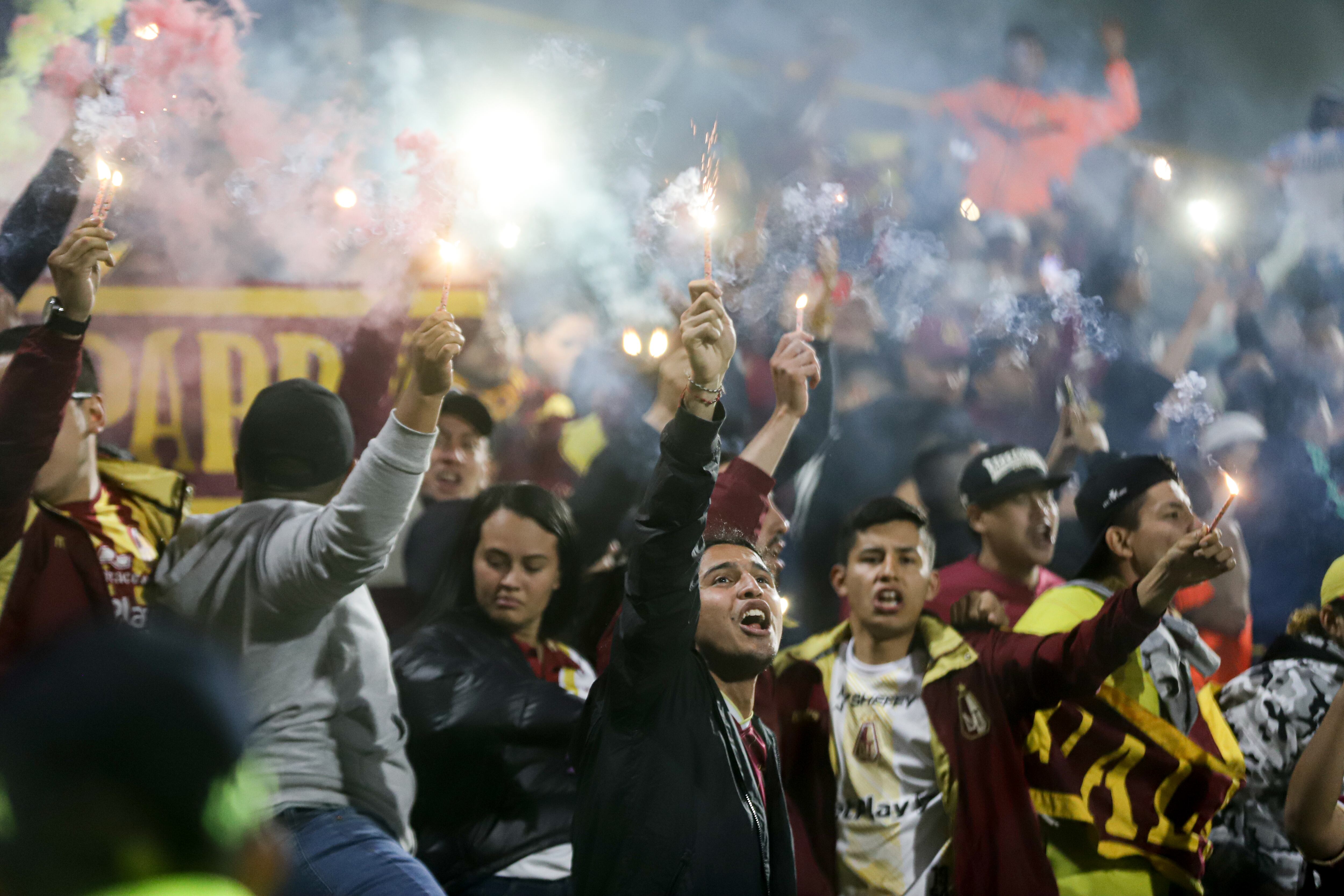 Deportes Tolima recibió la autorización para vender boletería para el partido vs. Independiente Santa Fe, únicamente a hinchas del conjunto local - credito Colprensa