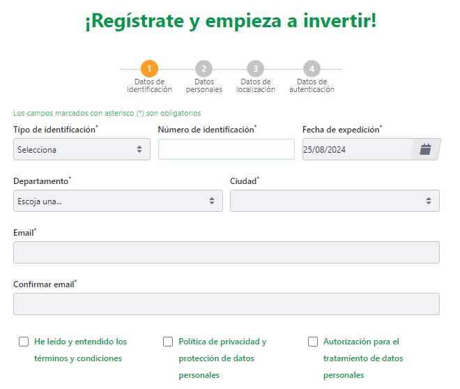 El registro en El Martillo incluye un proceso de verificación y disponibilidad de una cuenta habilitada para pagos PSE - crédito captura de pantalla/El Martillo