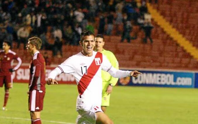 Osnar Noronha jugó con Perú en el Sudamericano Sub 20 de Arequipa el 2011, y luego defendió a la selección adulta en un amistoso contra Honduras el 2012. - créditos: Difusión