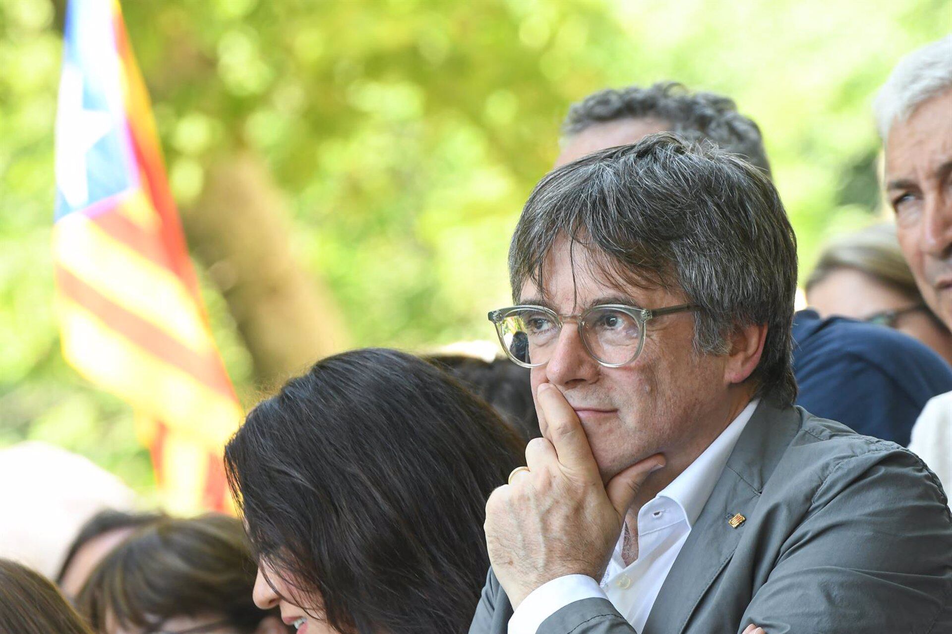 Carles Puigdemont. (Glòria Sánchez/Europa Press)