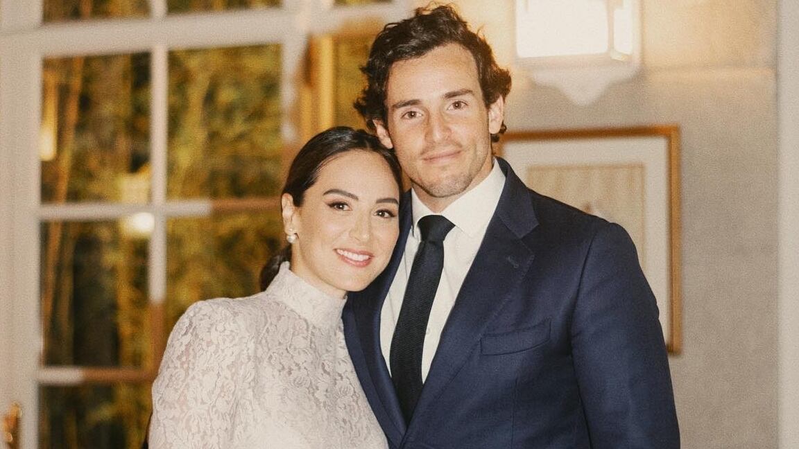 Tamara Falcó e Íñigo Onieva, en la celebración de su pedida. (Instagram)