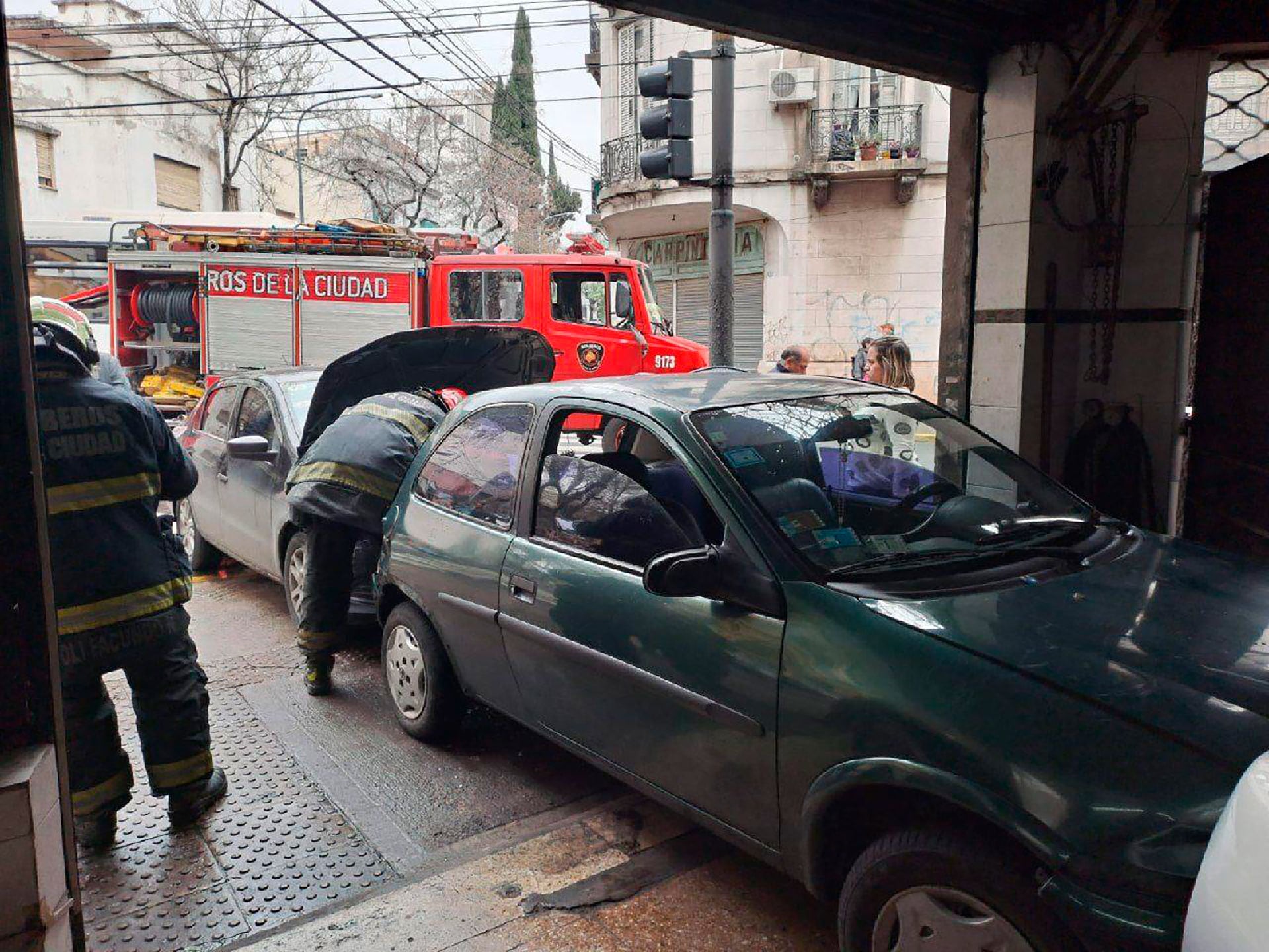 Choque múltiple en Balvanera