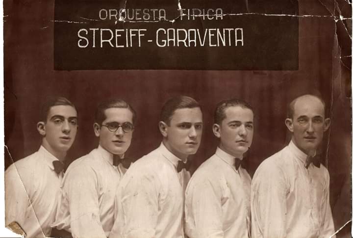 La "típica" Streiff Garaventa. Juan Raimundo es el primero de la derecha (Ricardo Streiff)