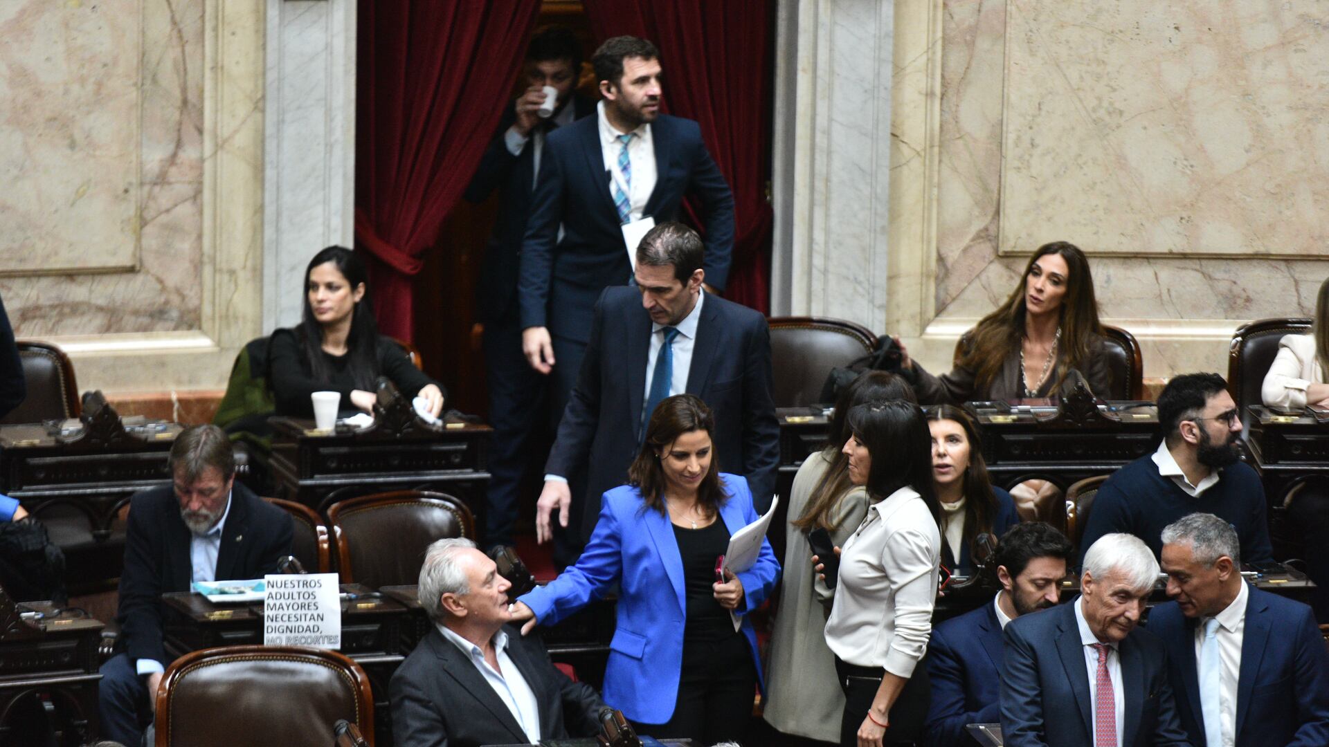 Debate en Diputados por el veto de Javier Milei a la reforma jubilatoria