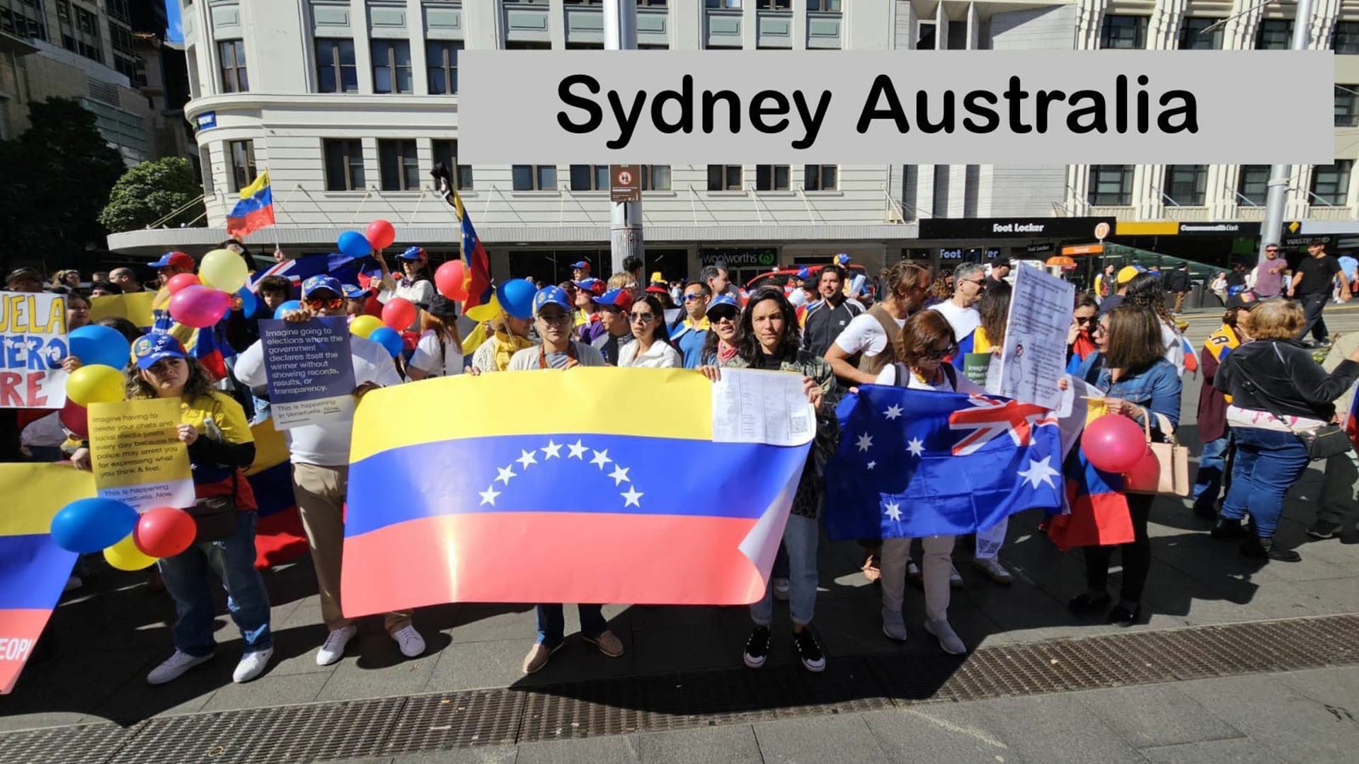 Venezolanos en Sydney