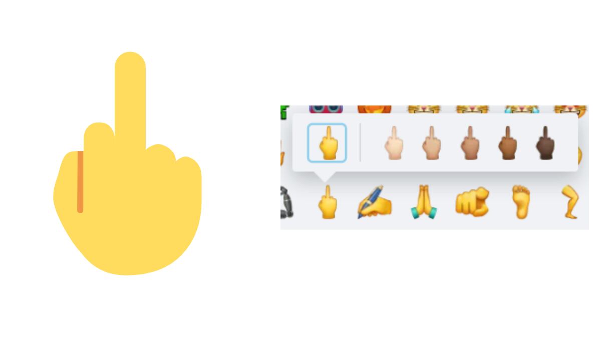 Este emoji viene en diversas presentaciones de color. (Emojipedia / WhatsApp)