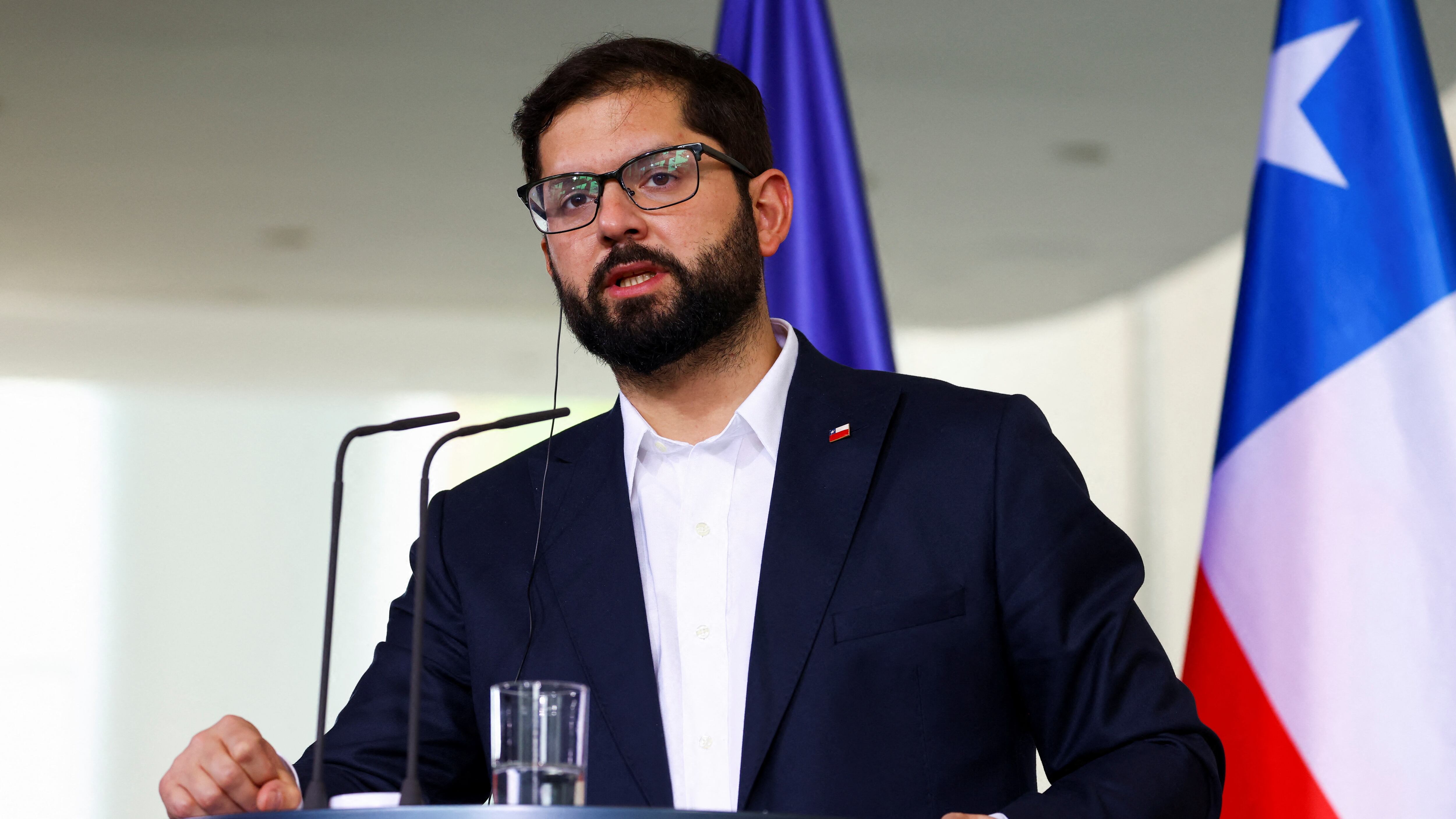 Gabriel Boric, presidente de Chile (REUTERS/Nadja Wohlleben)