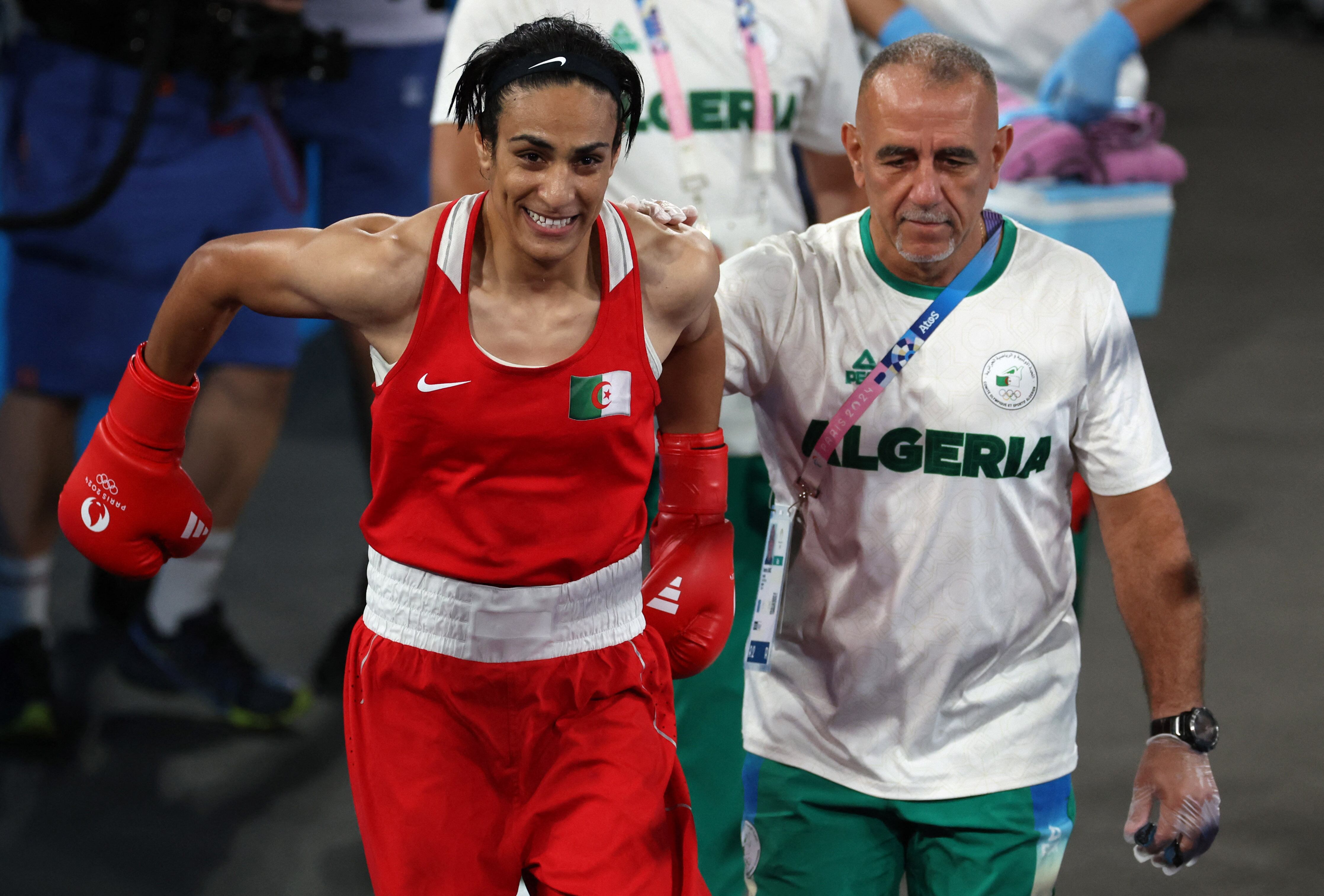 Khelif había perdido en su debut en Tokio 2020 (Foto: Reuters/Pilar Olivares)