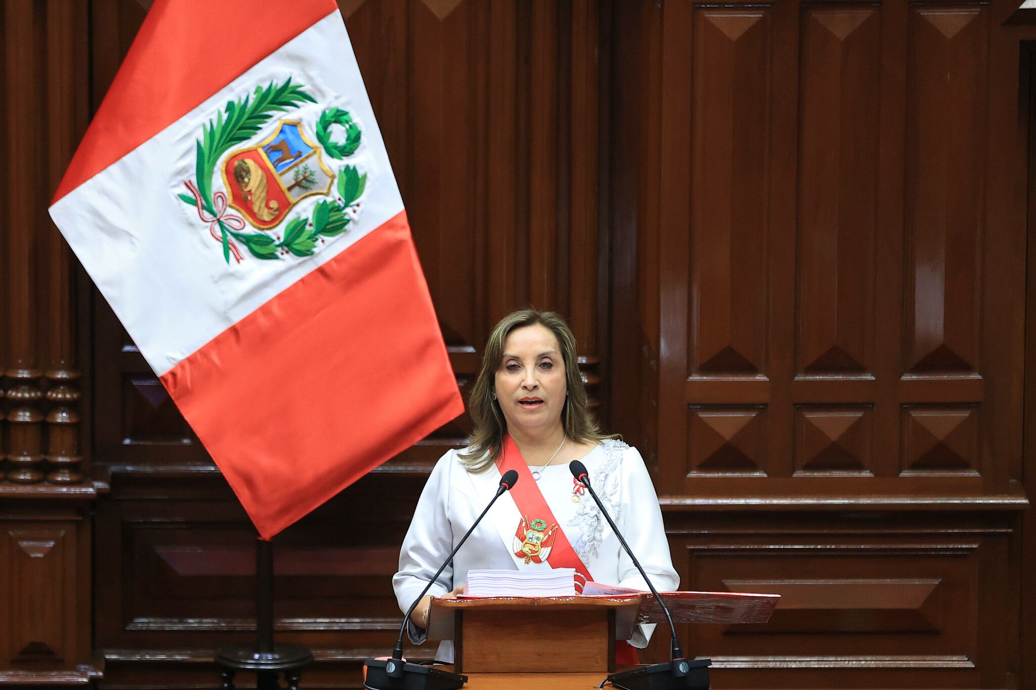 Dina Boluarte dirige su segundo Mensaje a la Nación por Fiestas Patrias