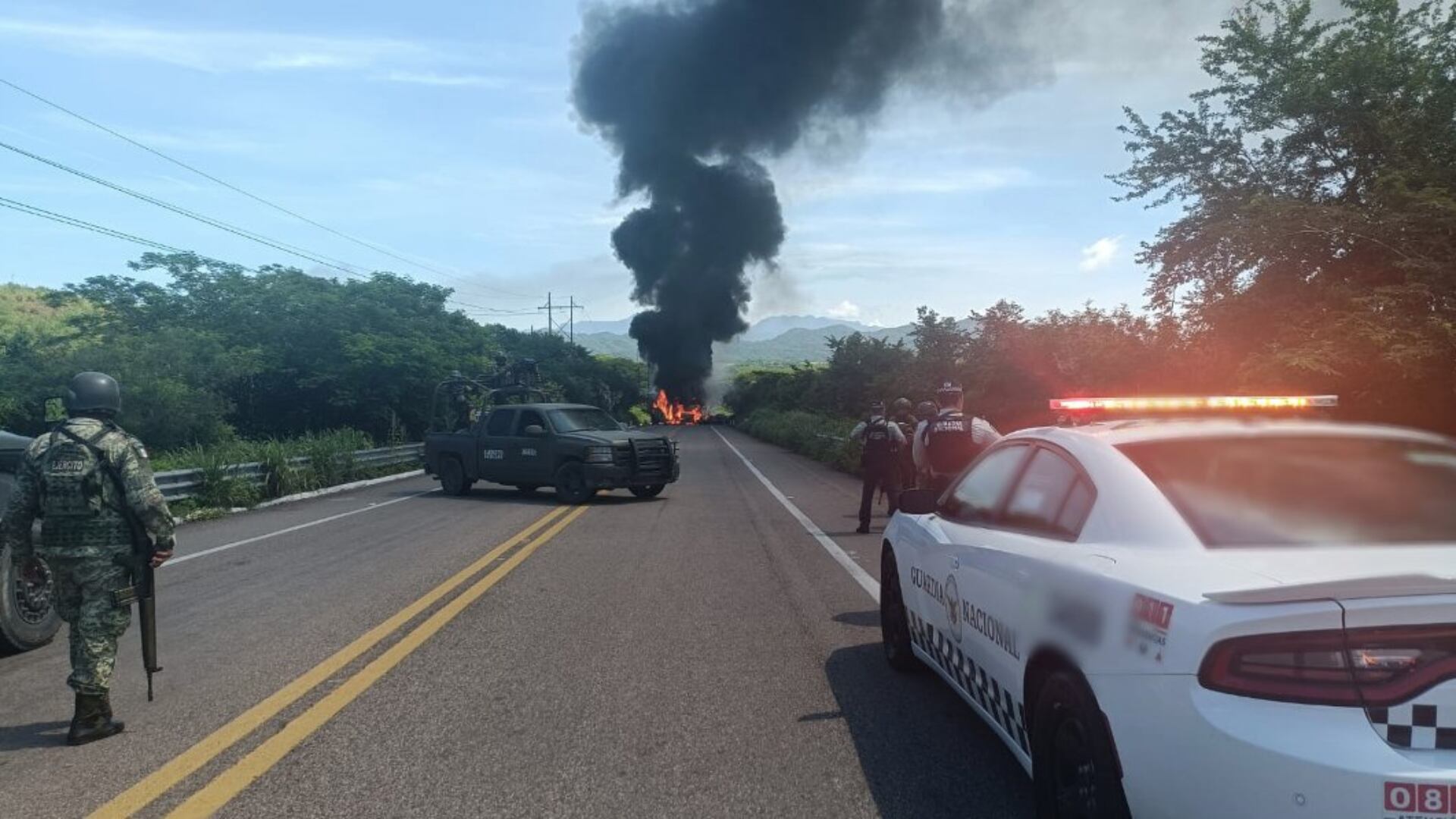 Narcobloqueo, Sinaloa