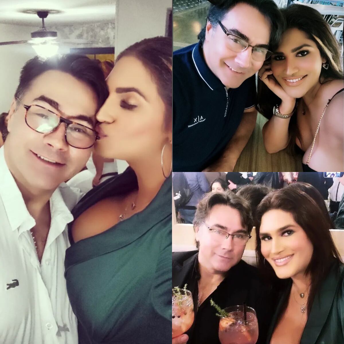 Mauro Urquijo y Maria Gabriela Isler en un montaje de Infobae Colombia