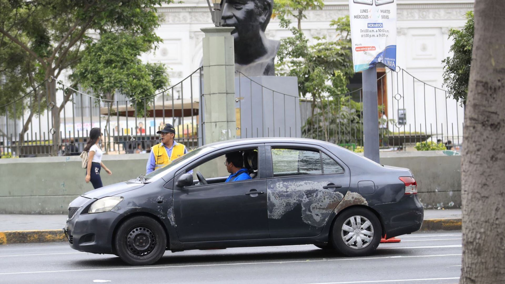 Colectivos planear un paro para este 3 de octubre. (Foto: Andina)