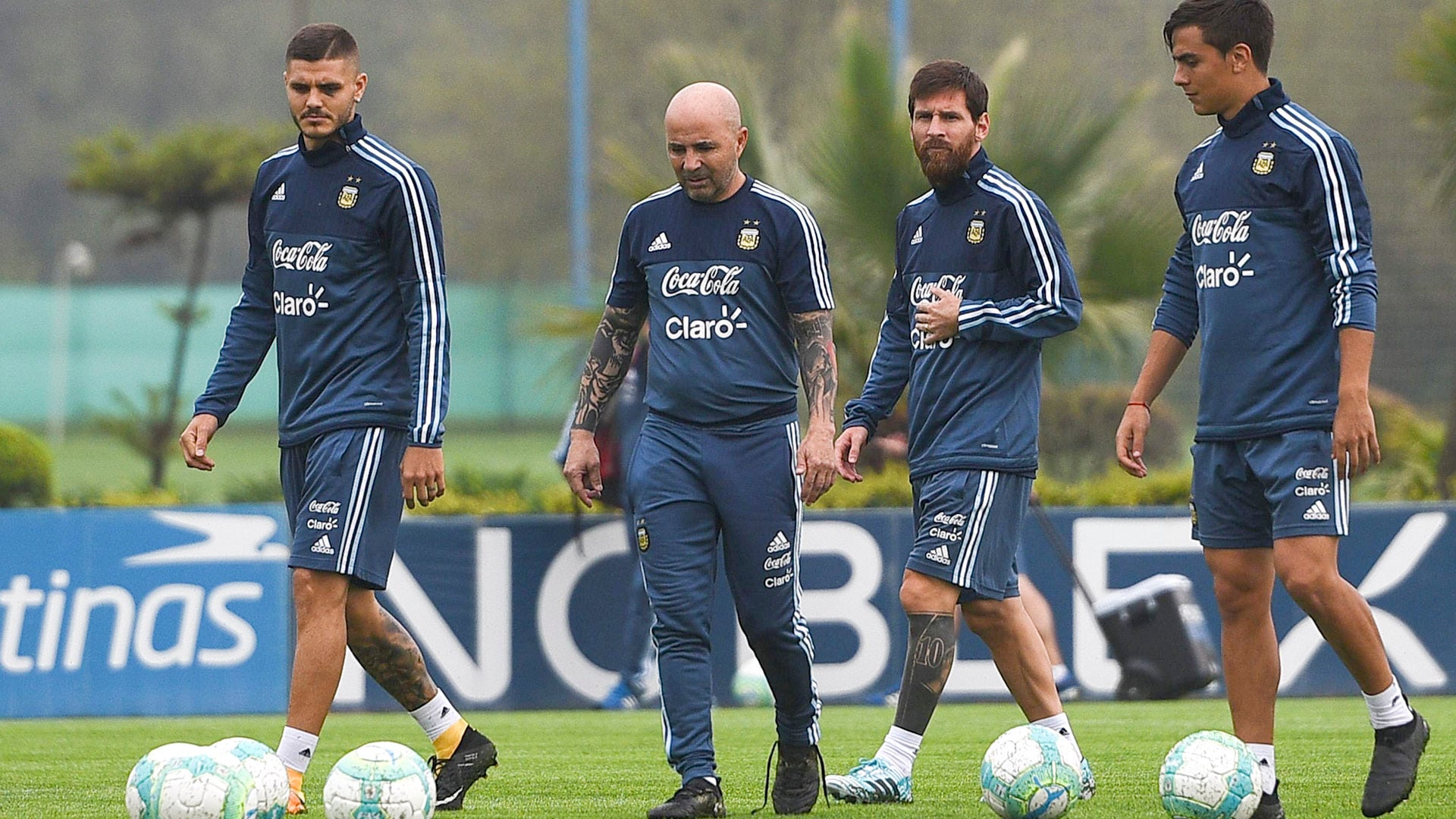 Jorge Sampaoli estuvo al frente de la selección argentina en el Mundial de Rusia 2018 (NA)