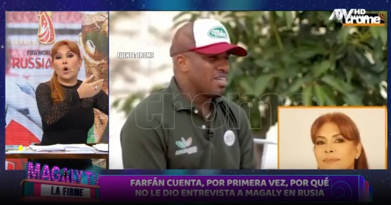 Magaly Medina expone estafa detrás de entrevista fallida con Jefferson Farfán: “Nos timaron a ti, a mí y a Latina”. (Captura: Magaly TV La Firme)