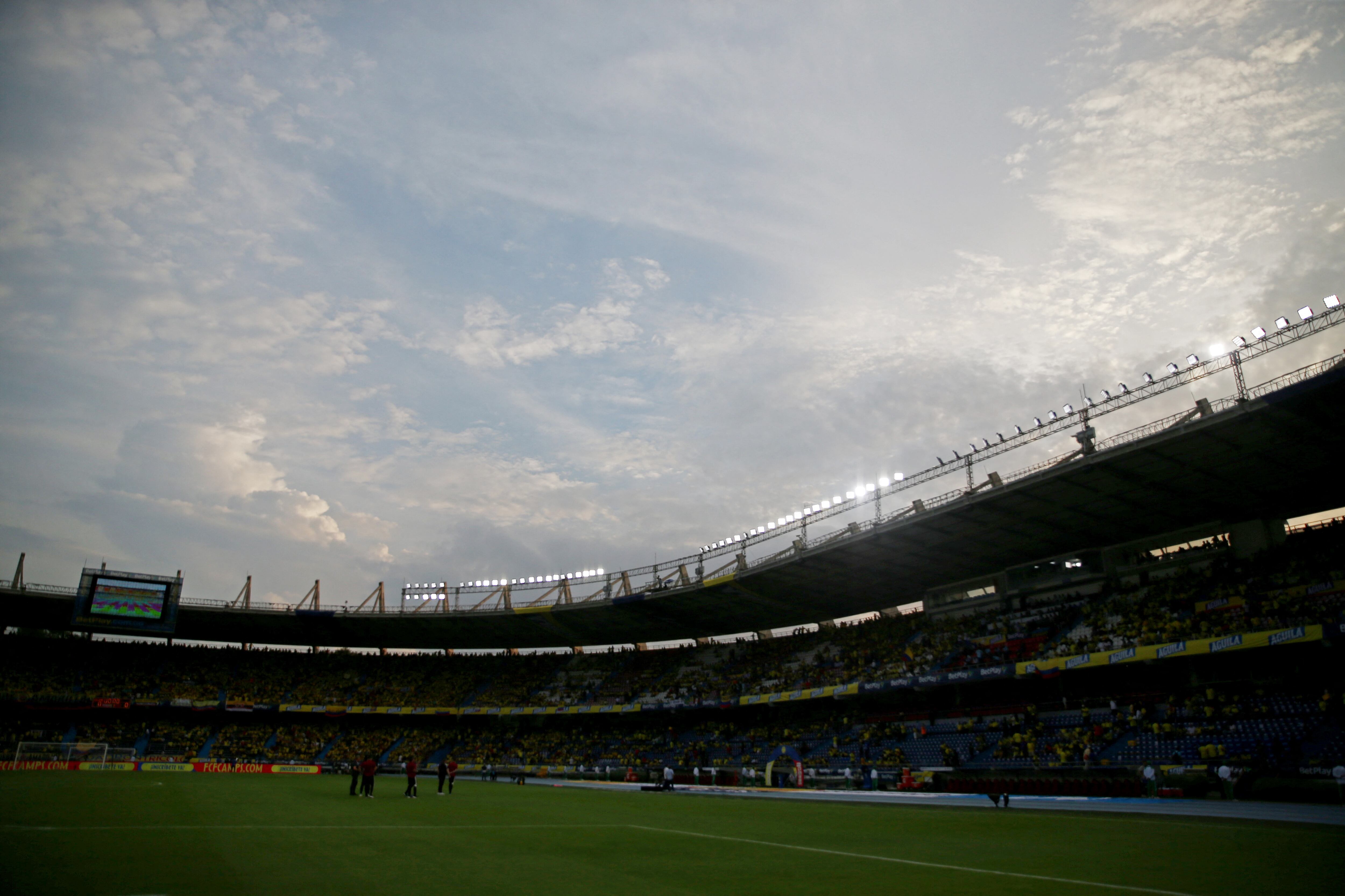 El estadio Metropolitano Roberto Melendez, en Barranquilla, la sede del duelo de esta tarde (REUTERS/Luisa Gonzalez)