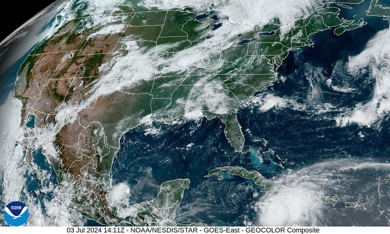  NOAA/NESDIS/STAR GOES-East/Handout via REUTERS