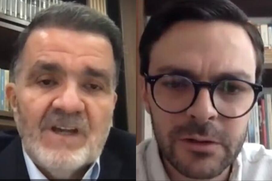 Óscar Iván Zuluaga y David Zuluaga en audiencia de imputación de cargos por financiación de Odebrecht a su campaña presidencial