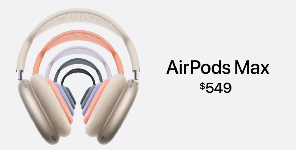 Nuevos airpods max (Apple)