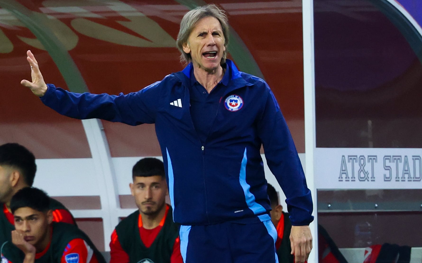 Ricardo Gareca habló del estado del campo de juego previo al duelo con Argentina (EFE)