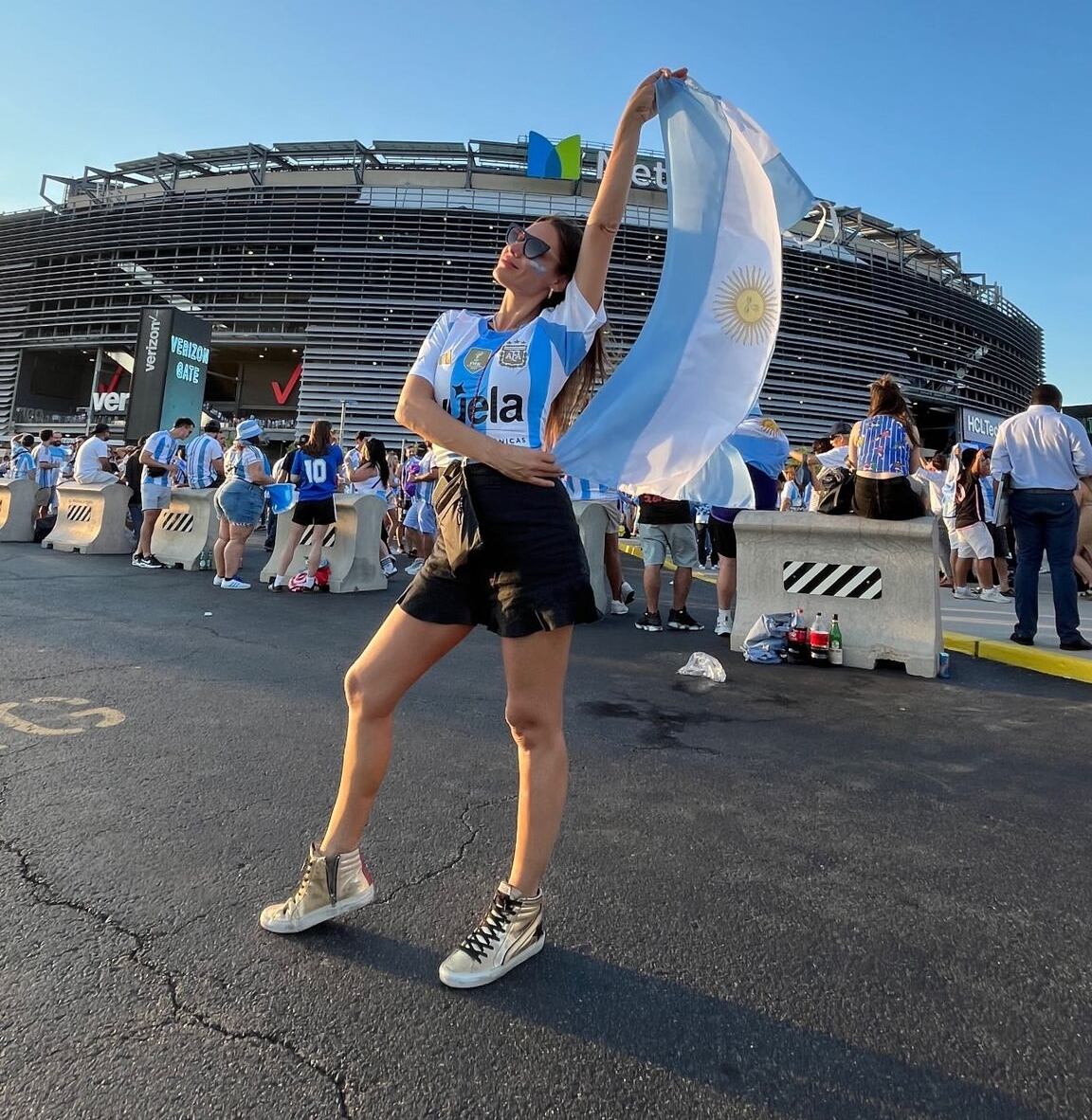 Pampita Selección Estados Unidos