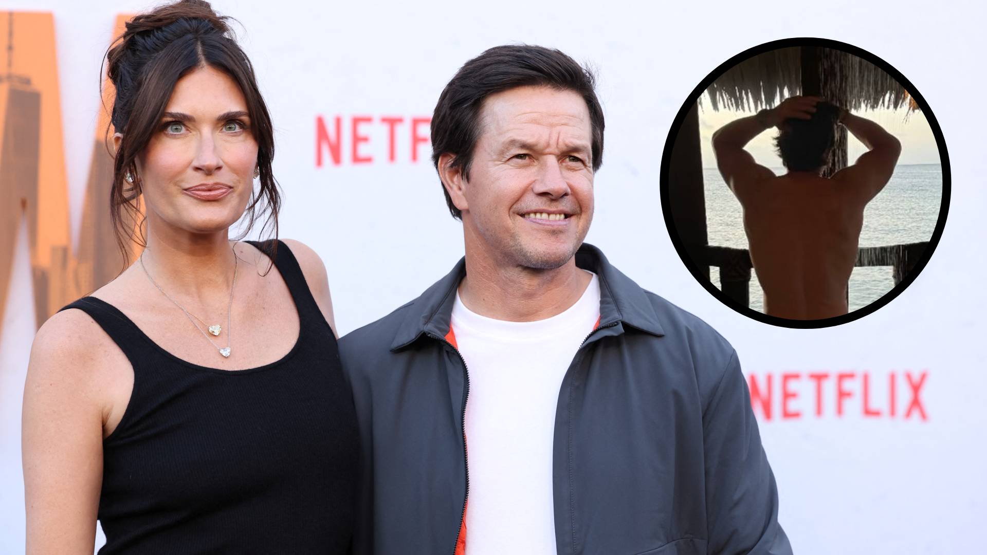 Mark Wahlberg disfruta de unas vacaciones con su esposa completamente desnudo 