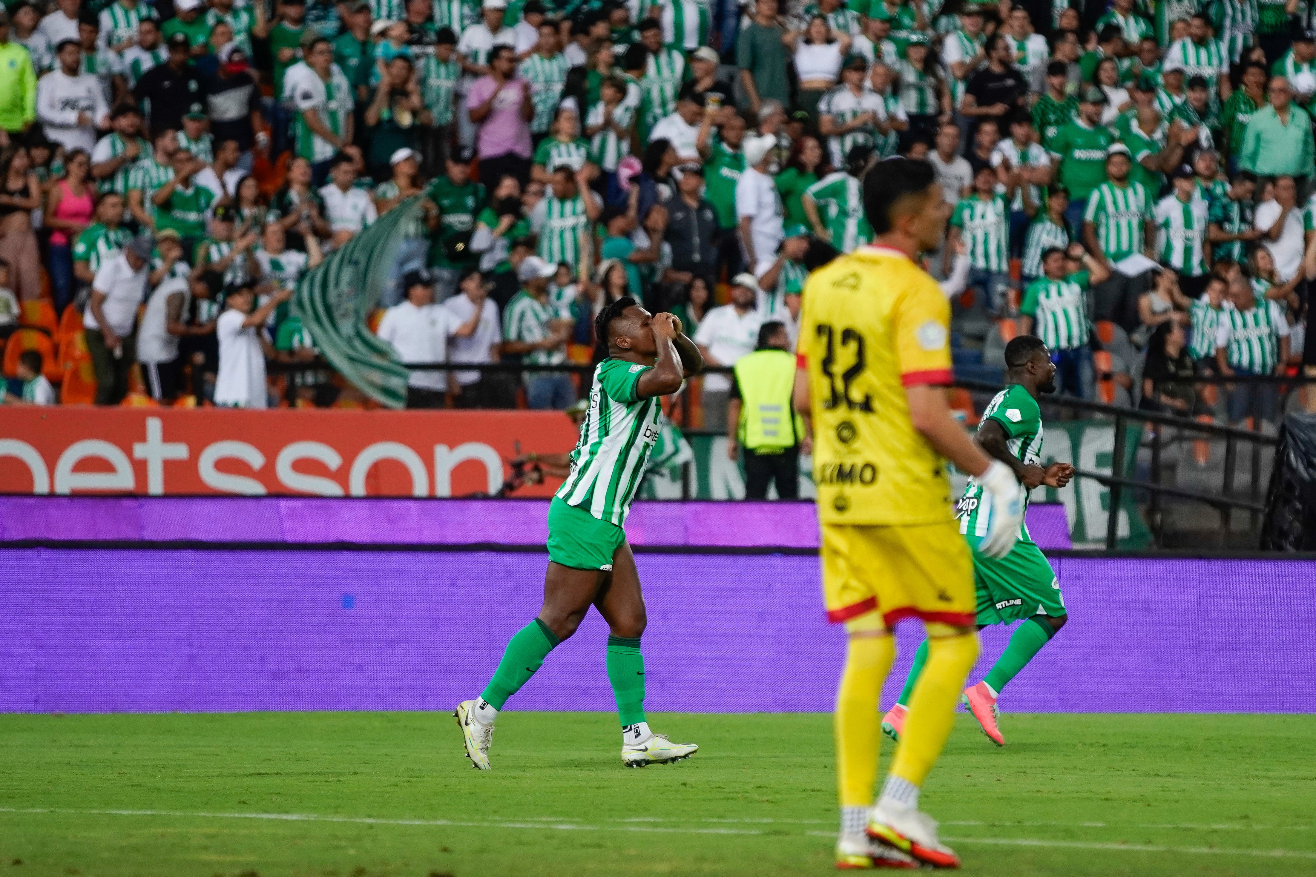 Atlético Nacional viene de perder 1-0 ante Atlético Bucaramanga en la fecha 11 de la Liga BetPlay - crédito Colprensa