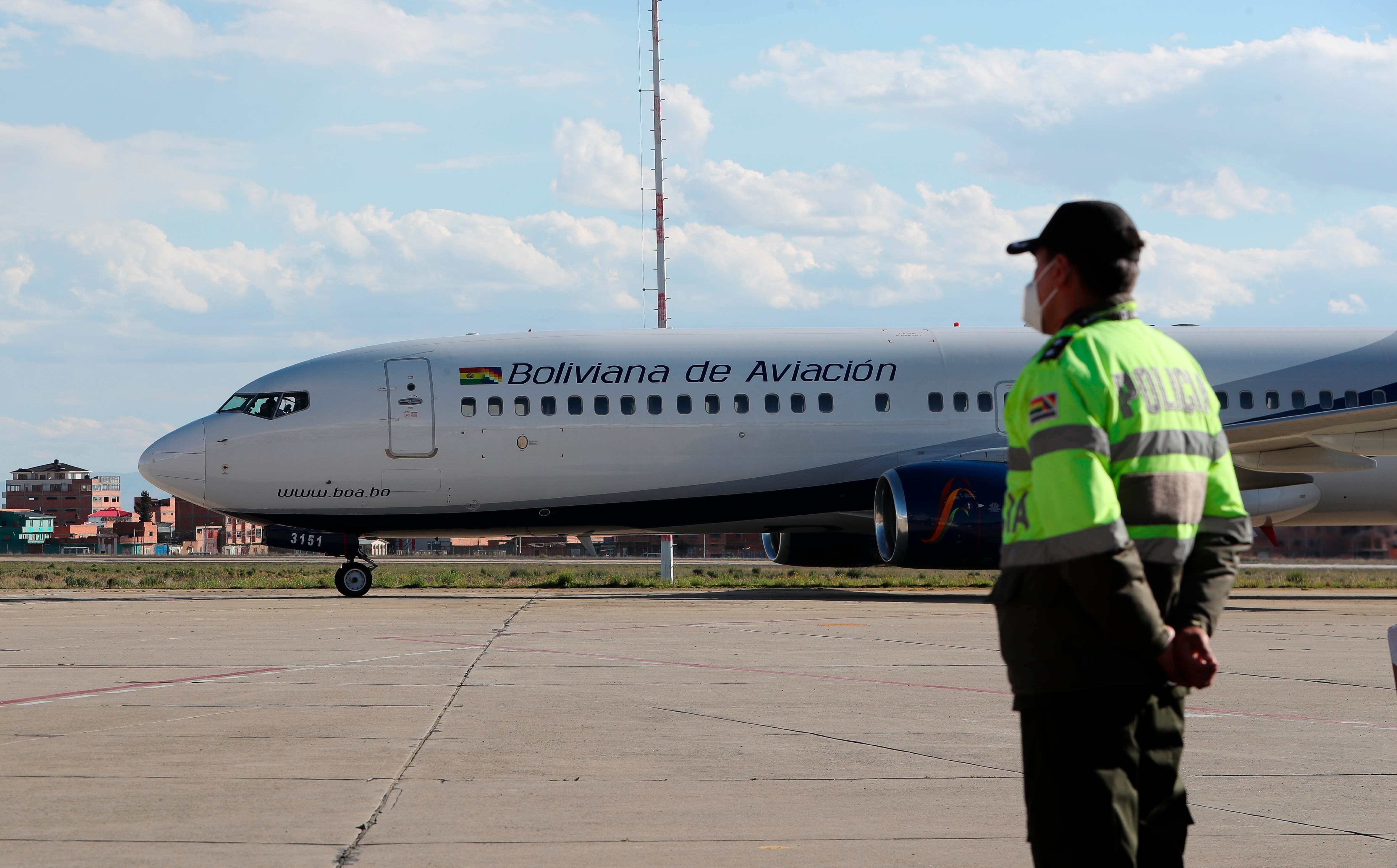 Vista del Aeropuerto Internacional de El Alto (Bolivia). (EFE/Martín Alipaz/Archivo)