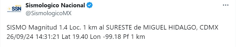 Sismológico Nacional - Microsismos