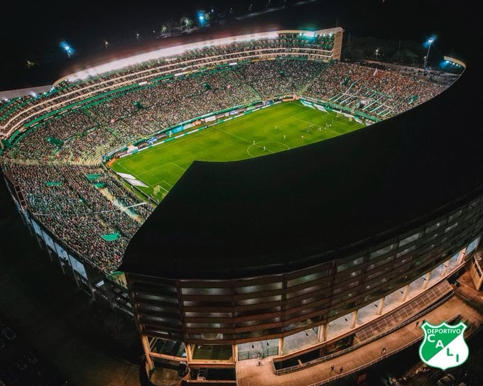 El Estadio Deportivo Cali, conocido como 'Palmaseca' es el único escenario que pertenece a un equipo del fútbol profesional colombiano - crédito Deportivo Cali oficial / X