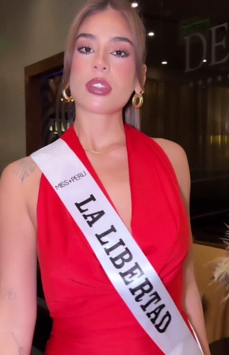 Jazmín Zarzar, Miss Perú La Libertad.