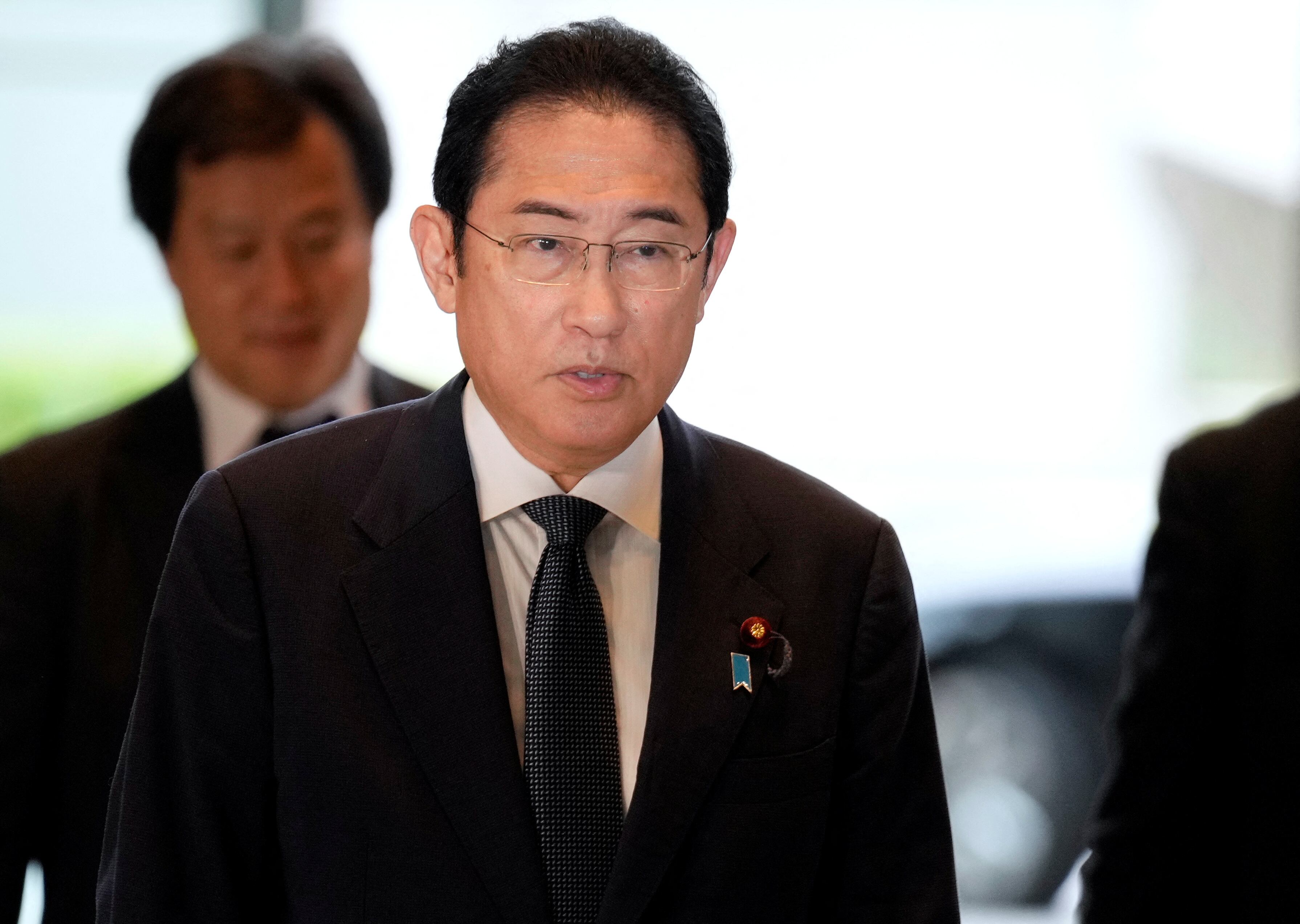 El primer ministro japonés, Fumio Kishida (FRANCK ROBICHON/Pool via REUTERS)