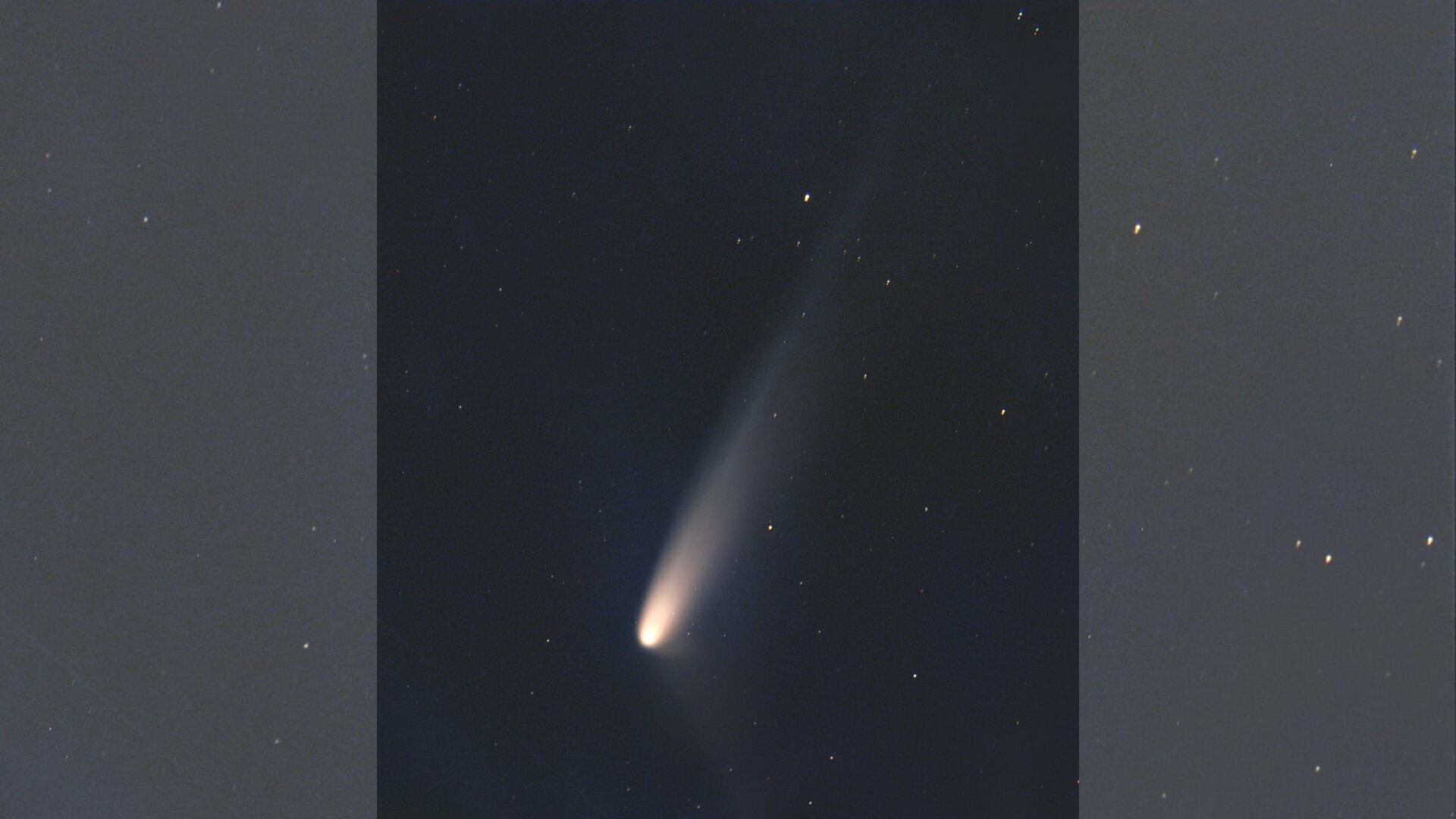 Cometa C/2023 A3 captado con un telescopio en la madrugada del 20 de septiembre de 2024 desde Namibia.