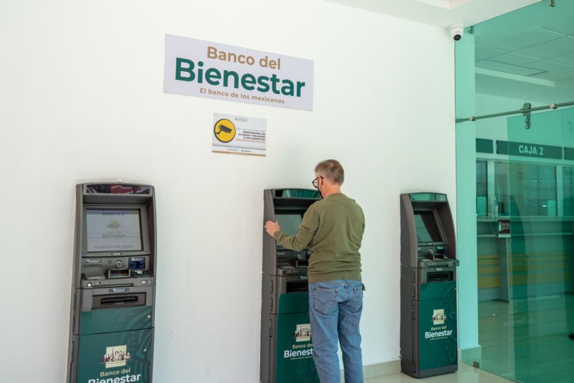 La beca puede ser cobrada a través de los cajeros automáticos del Banco del Bienestar