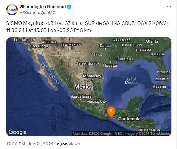 sismo Oaxaca