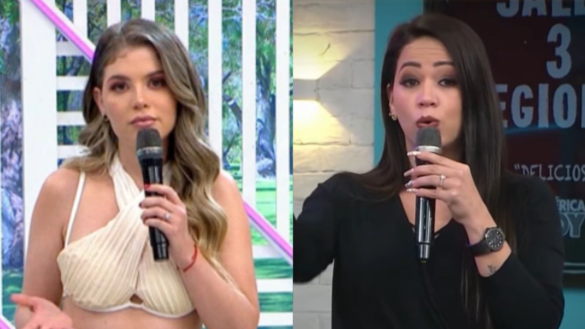 Brunella Horna lanza advertencia a Melissa Klug, tras rumores de un affair con Christian Cueva. América TV.