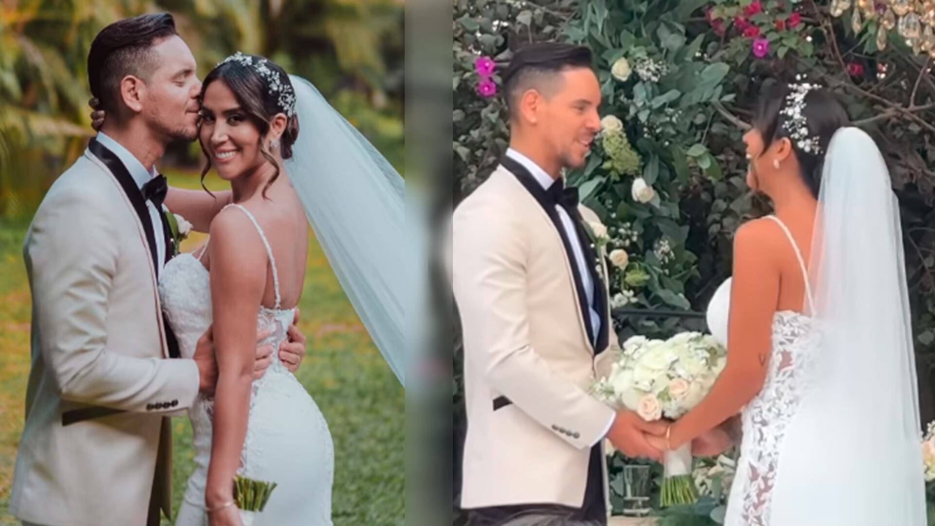 Melissa Paredes y Anthony Aranda se casan y deciden mantener bienes separados: “Es mejor saber que es tuyo, uno nunca sabe”. (Captura: Más espectáculos)